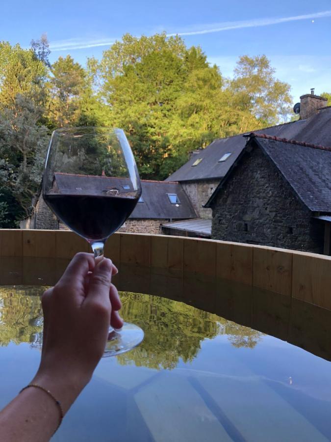 Le Vieux Moulin Bed & Breakfast Goudelin Bagian luar foto